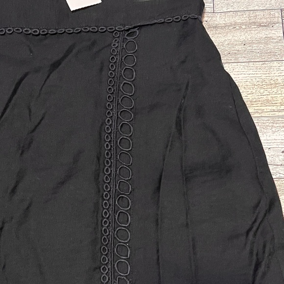 Ann Taylor Black Skirt Womens Size 4 Career Work Cocktail Lined NWT - Picture 6 of 8